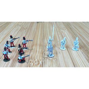 Essex Miniatures Made in England Small English War Soldiers Infantry Men
